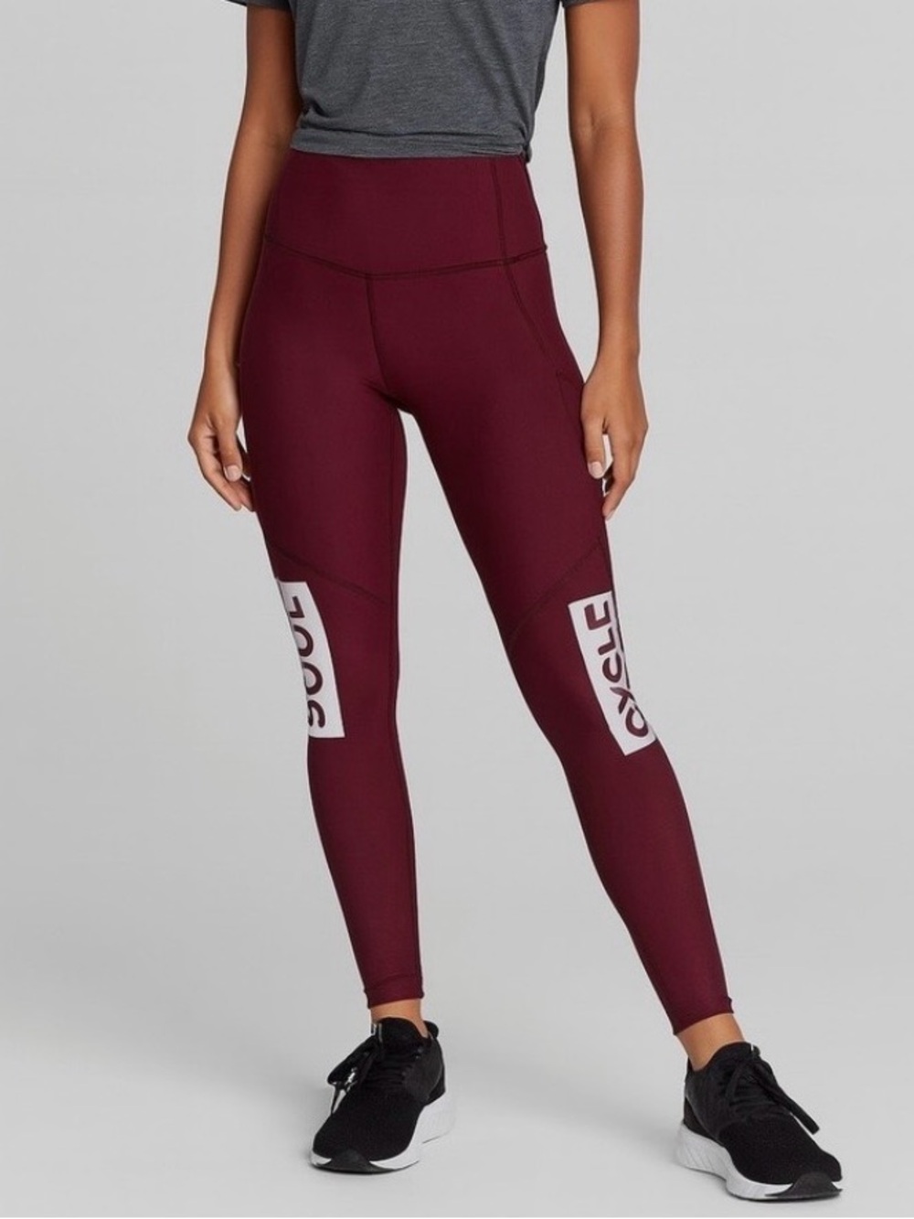 Lululemon+SoulCycle Rebel Runner Crop EUC